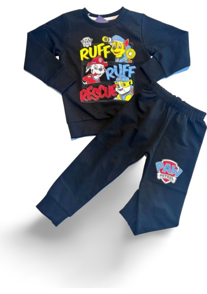 Erkek Çocuk Paw Patrol Baskılı Alt Üst Takım