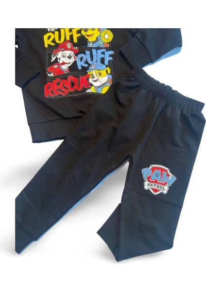 Erkek Çocuk Paw Patrol Baskılı Alt Üst Takım modelleri