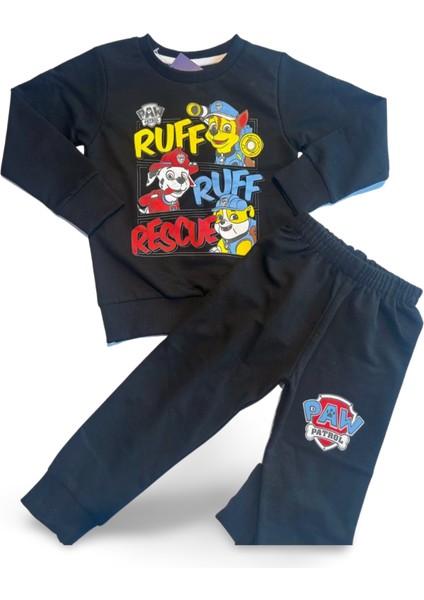 Erkek Çocuk Paw Patrol Baskılı Alt Üst Takım fırsatları