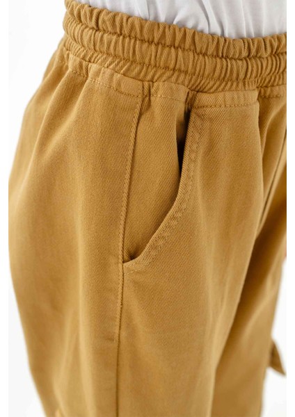 Lastikli Bel ve Paça Kargo Cepli Jogger Erkek Çocuk Pantolon fiyatları