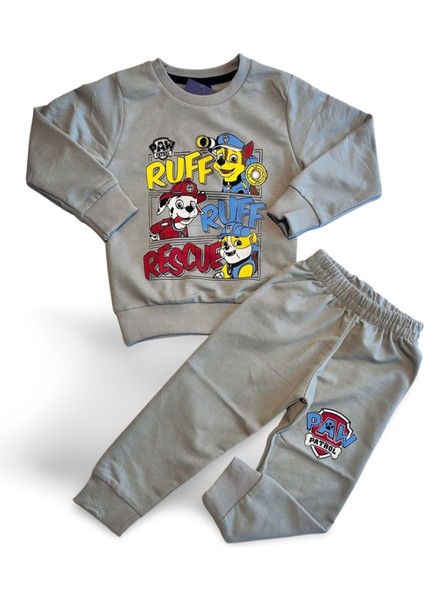 Erkek Çocuk Paw Patrol Baskılı Alt Üst Takım modelleri
