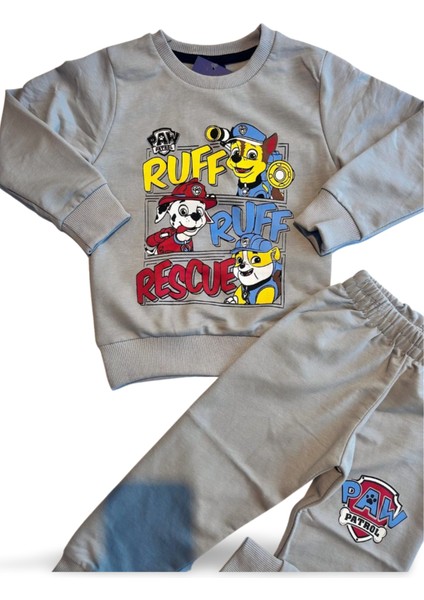 Erkek Çocuk Paw Patrol Baskılı Alt Üst Takım fırsatları