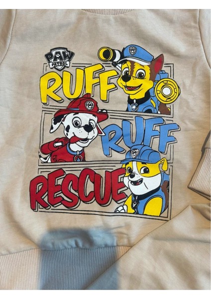Erkek Çocuk Paw Patrol Baskılı Alt Üst Takım