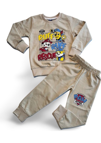 Erkek Çocuk Paw Patrol Baskılı Alt Üst Takım fiyatları