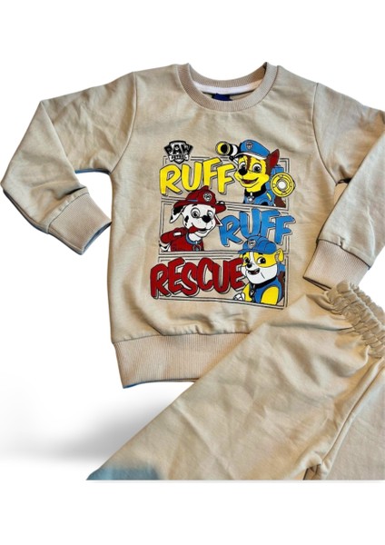 Erkek Çocuk Paw Patrol Baskılı Alt Üst Takım fırsatları