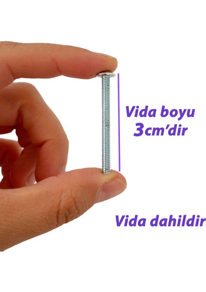 8 Adet Hanımeli Kulp Beyaz Polimer Düğme Kulp Krom Tablalı Mobilya Mutfak Dolabı Çekmece Kulbu