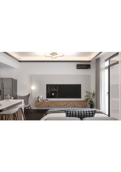 Dorbıen AR-6102-4BKR Modern Avize 3 Renk LED Tr