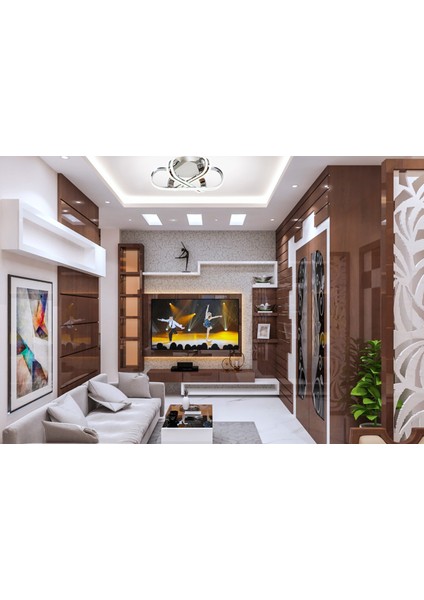 Dorbıen AR-6115-3K Modern Avize 3 Renk LED Tr