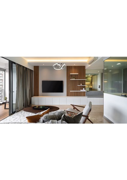 Dorbıen AV-6116-3K Modern Avize 3 Renk LED Tr