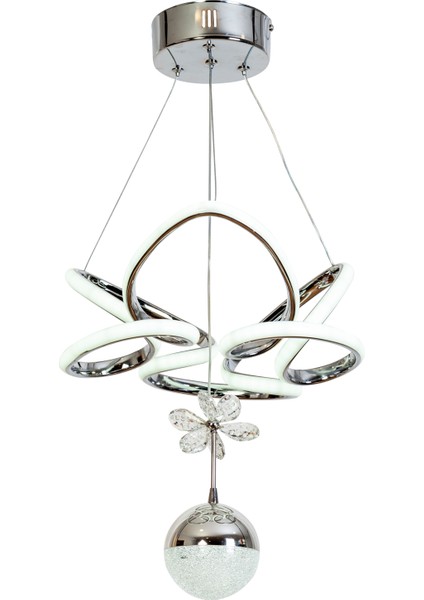 Dorbıen AV-6160-8K-1TK Modern Avize 3 Renk LED Tr