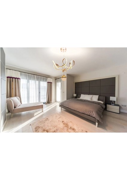 Dorbıen AV-6163-6BKR-1TK Modern Avize 3 Renk LED Tr