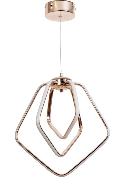 Dorbıen AV-6168-3BKR Modern Avize 3 Renk LED Tr