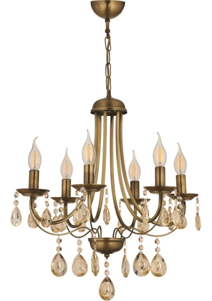 FZ-7127-6E Eskitme Kaplama Modern Avize