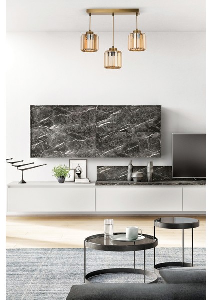FZ-7383-3S-E Eskitme Kaplama Modern Avize