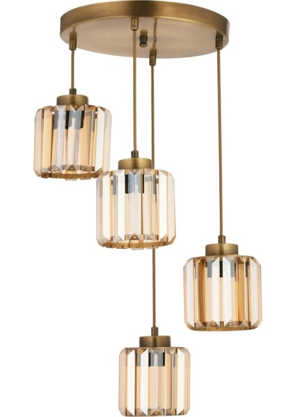 FZ-7383-4Y-E Eskitme Kaplama Modern Avize