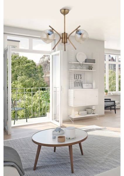 Dorbıen FZ-7393-3E Modern Avize Eskitme Kaplama