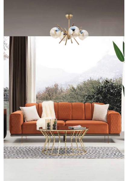 Dorbıen FZ-7393-4E Modern Avize Eskitme Kaplama