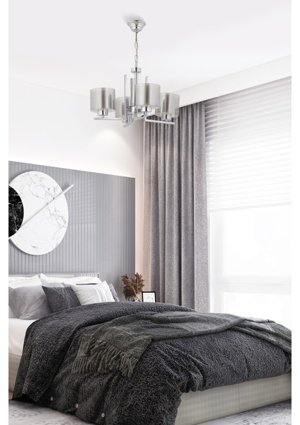 Dorbıen FZ-7395-4K Modern Avize Krom Kaplama