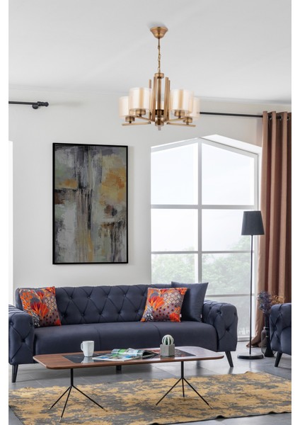 Dorbıen FZ-7395-5E Modern Avize Eskitme Kaplama