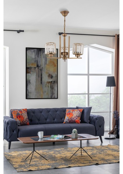 Dorbıen FZ-7396-3E Modern Avize Eskitme Kaplama