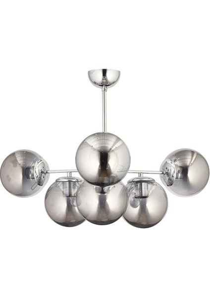 Dorbıen FZ-7402-6K Modern Avize Krom Kaplama