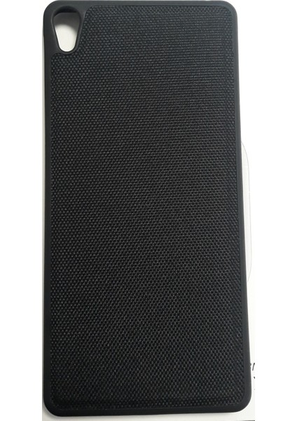 Sony Xperıa E5 Kumaş Silikon Kılıf