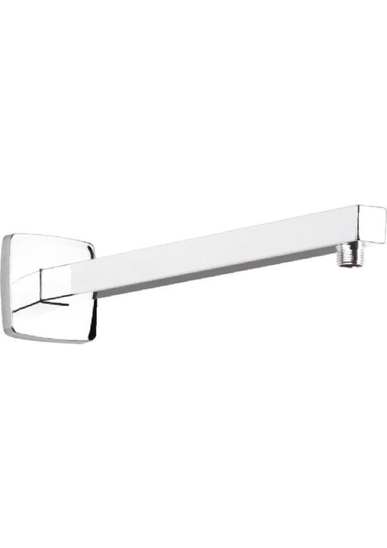 Ankastre BORU-400 mm 25X25MM Kare Paslanmaz Tepe Duşu Borusu