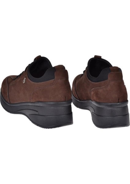 Hakiki Deri Comfort Kadın Ayakkabı BEE-055 KAHVE NUBUK indirimleri
