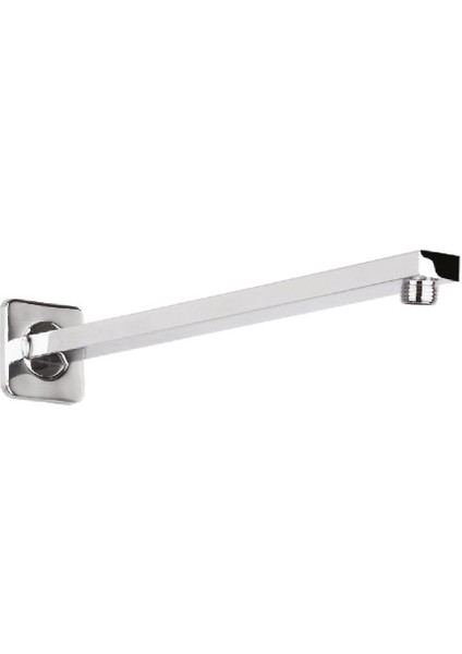 Ankastre BORU-400 mm 15X30MM Dikdörtgen Prinç Paslanmaz Tepe Duşu Borusu