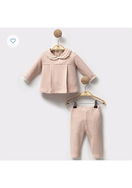 Cassıope 474783CS Bebek Fisto Yaka Somon 2'li Takım