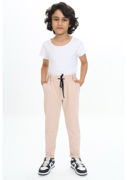 Erkek Çocuk Duble Paça Eşofman Altı 6601-6602