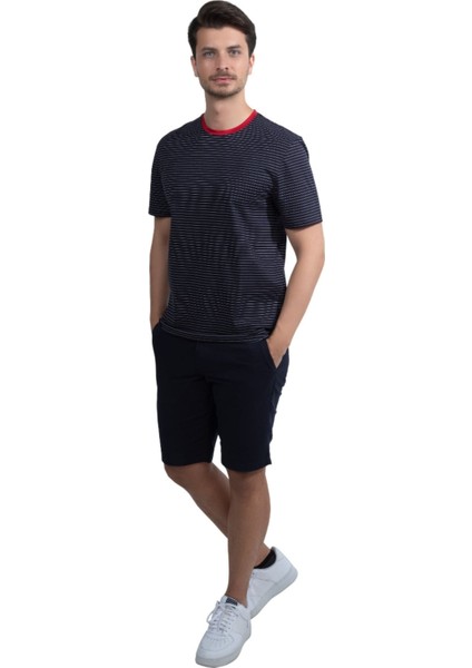 Blinky Çizgili Bisiklet Yaka T-Shirt fiyatları
