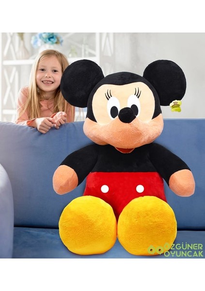 Harika Peluş Sevimli Mickey Mouse 120 cm