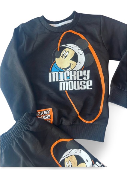 Alt Üst Çocuk Takım Mıkıe Baskılı Kız Erkek Çocuk Takım fırsatları