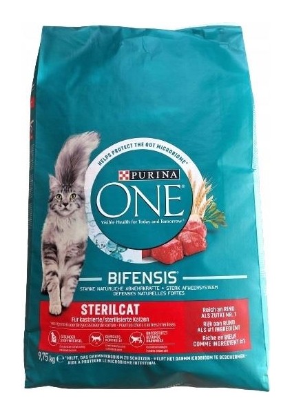 Purina One Sığır Etli Kısırlaştırılmış Kedi Maması 9,75 kg