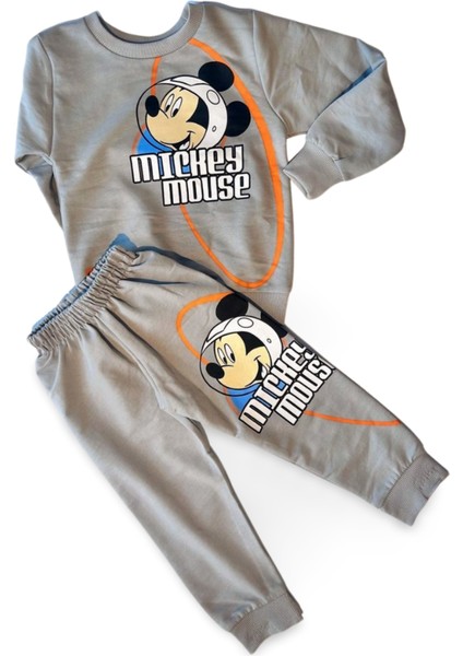 Alt Üst Çocuk Takım Mıkıe Baskılı Kız Erkek Çocuk Takım fırsatları