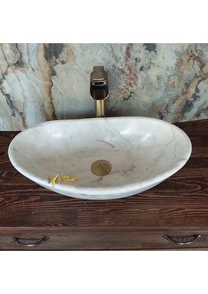 Afyon Bulutlu Kayık Lavabo