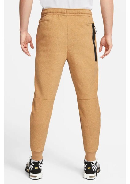 Sportswear Tech Fleece Jogger Winter Pants Kalın Erkek Eşofman Altı Hardal fiyatları