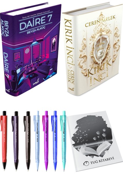 Kırık Inci Ciltli ve Daire 7 Ciltli Beyza Alkoç 2li Set