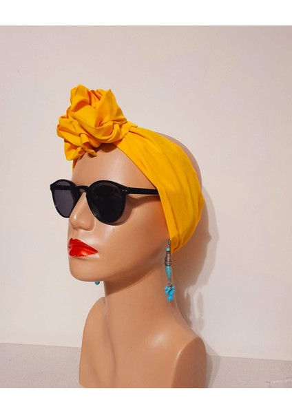 Saç Aksesuarı Bandana Kadın Kumaş Toka
