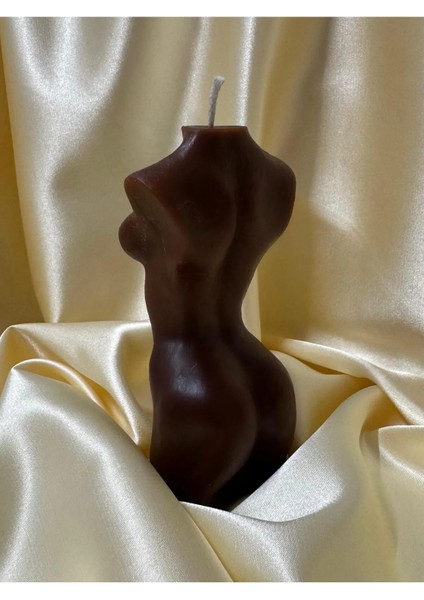Arescollection Hediyelik Dekoratif Kadın Vücut Mum Kokusuz