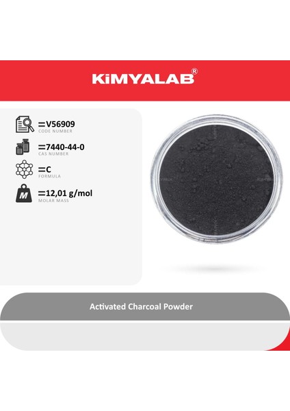 Aktif Karbon Toz Activated Carbon 4 kg Hdpe Varil