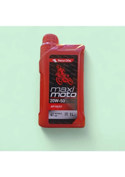 4 Zamanlı Maximoto 20W-50 Yüksek Performanslı Motosiklet Yağı