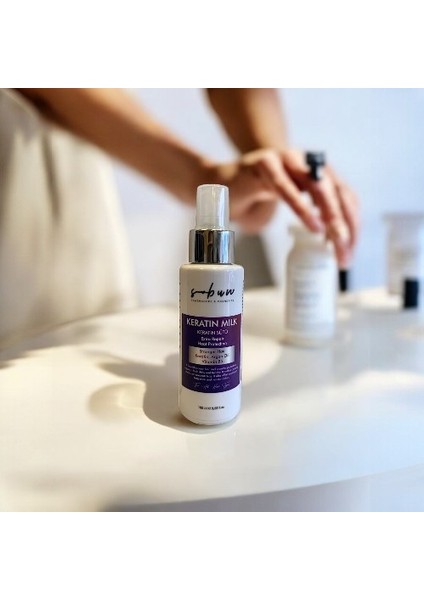 Sıvı Saç Keratin Sütü 100 Ml- Ekstra Onarım Ve Isı Koruması