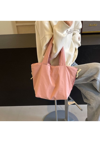 Tam Çantası Nylon Büyük Kapasitesi Basit Bir Atış Sanatçı Çantası Omuz Çantası (Yurt Dışından) fırsatları