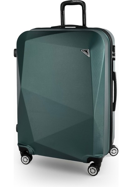 Elmas Model Haki Renk 2'li Valiz Seti (Kabin+Büyük) fiyatları