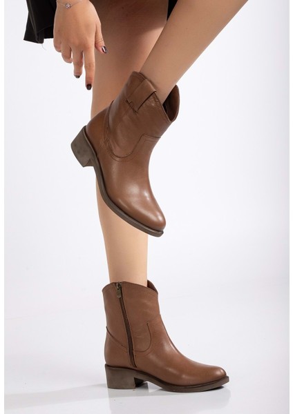 Kadın Kovboy Bot - Ceviz