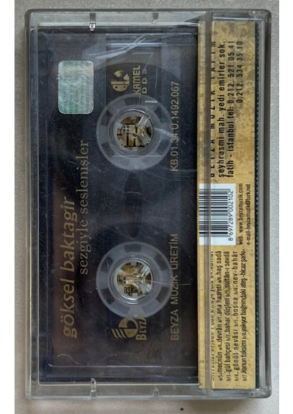 Göksel Baktagir - Sezgiyle Seslenişler Kaset