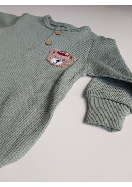 Yeşil Waffle Bebek Tulum fiyatları