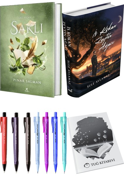 İs Kokan Zeytin Ağacı 2 Ciltli ve Saklı Ciltli Pınar Salman 2li Set